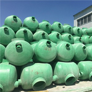 魯強專業生產 玻璃鋼隔油池 環保化糞池 地埋式沉淀池 大型化糞池