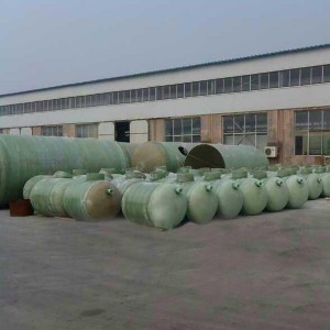 魯強專業生產 玻璃鋼隔油池 環保化糞池 地埋式沉淀池 大型化糞池