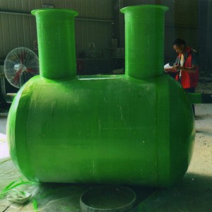 魯強專業生產 玻璃鋼隔油池 環保化糞池 地埋式沉淀池 大型化糞池