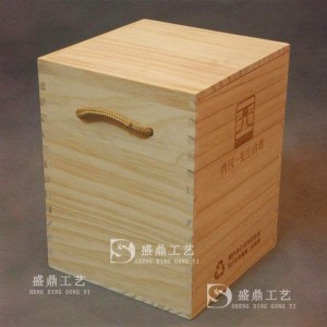 白酒包裝 實(shí)木白酒木盒 桐木包裝酒箱 盛鼎工藝品