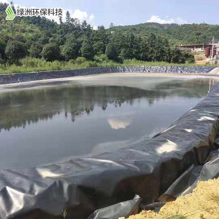 設計安裝聚乙烯防滲膜 軟體沼氣池 豬場魚塘養殖覆蓋膜